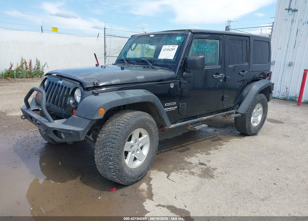 2013 JEEP WRANGLER UNLIMITED VIN: 1C4BJWDG7DL542684
