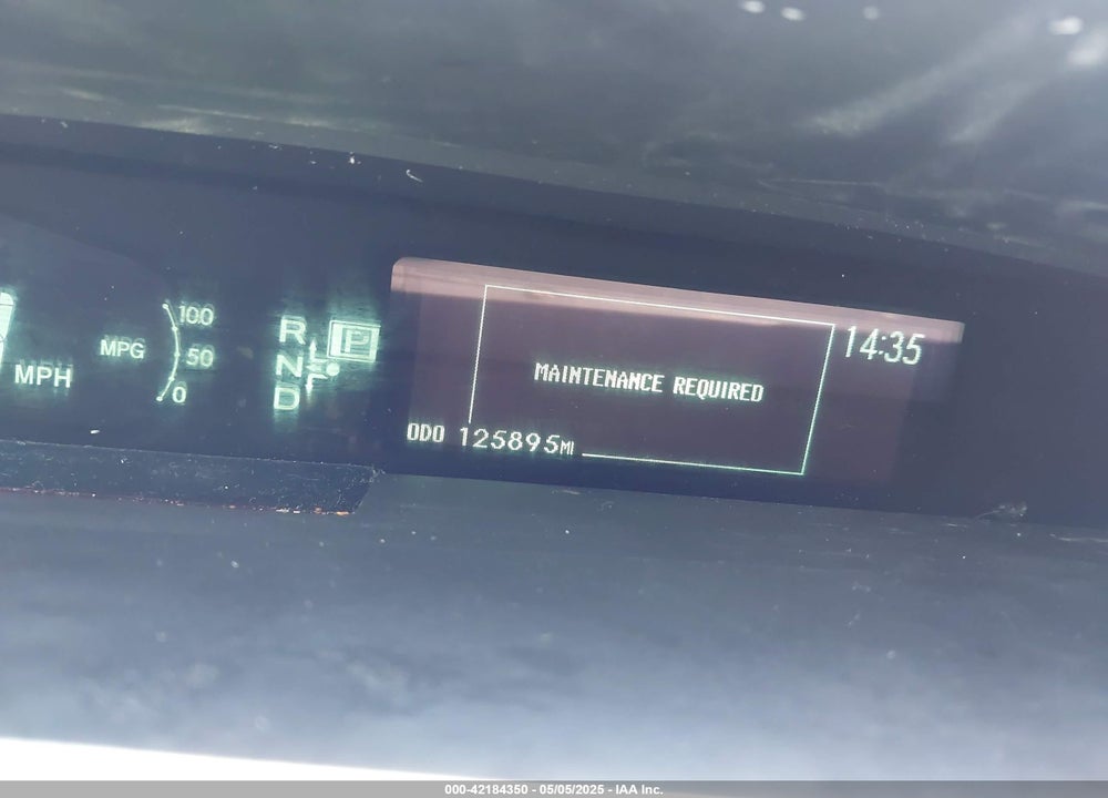 2014 TOYOTA PRIUS VIN: JTDKN3DUXE1774069