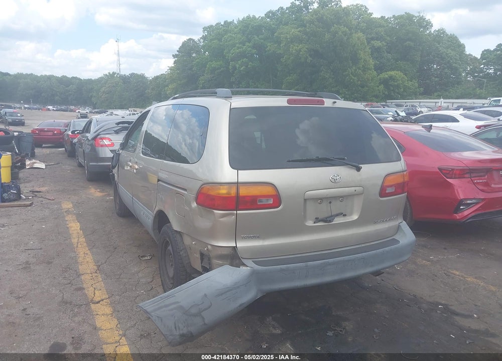 2000 TOYOTA SIENNA VIN: 4T3ZF13C4YU309866