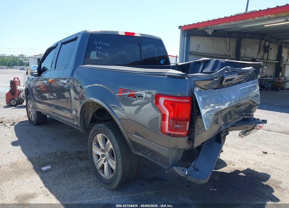 2015 FORD F-150 VIN: 1FTEW1EG6FFC19485