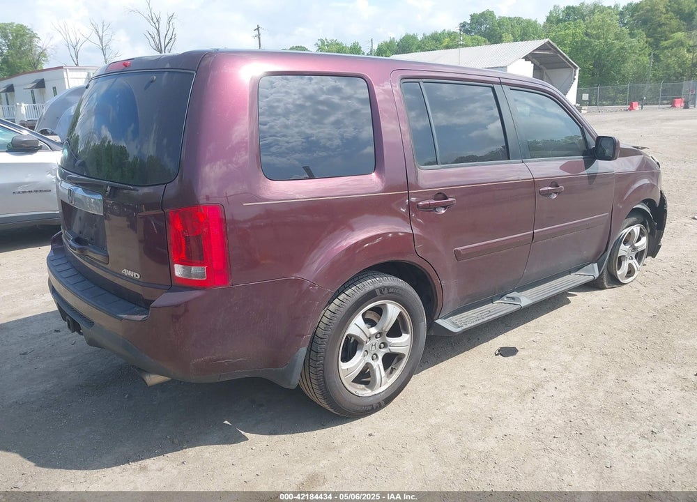 2014 HONDA PILOT EX-L VIN: 5FNYF4H77EB055015