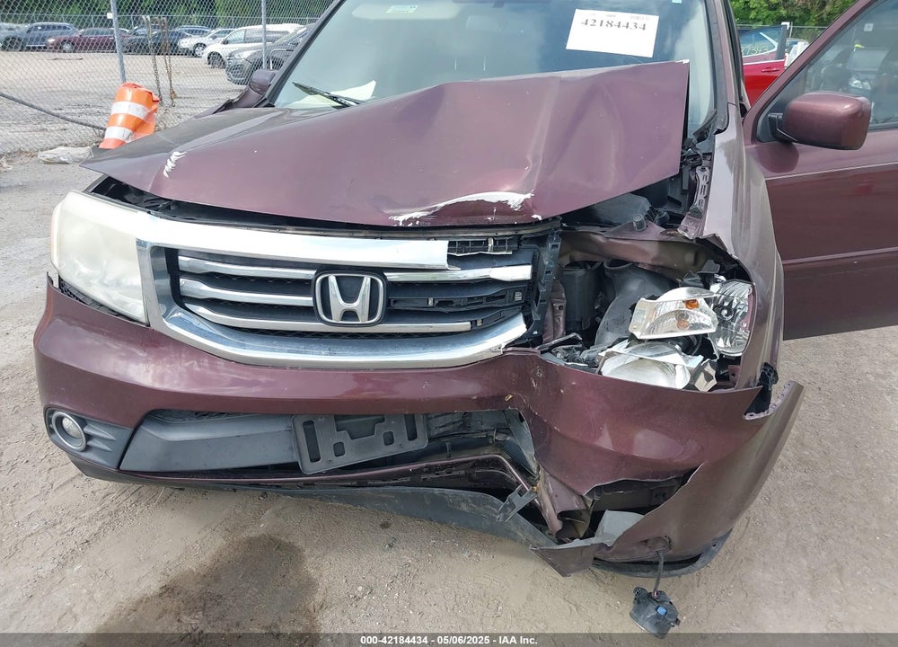 2014 HONDA PILOT EX-L VIN: 5FNYF4H77EB055015