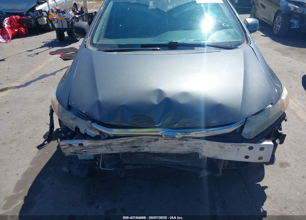 2012 HONDA CIVIC VIN: 19XFB2F52CE305689