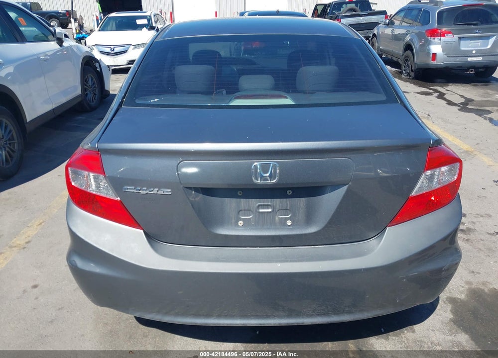 2012 HONDA CIVIC VIN: 19XFB2F52CE305689