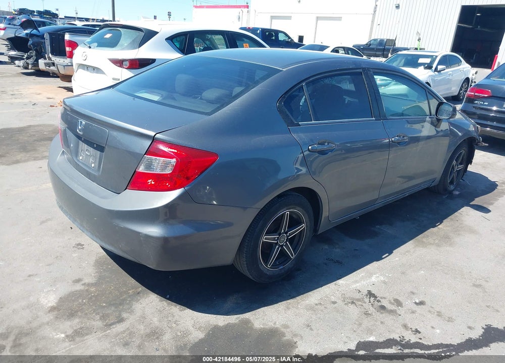 2012 HONDA CIVIC VIN: 19XFB2F52CE305689