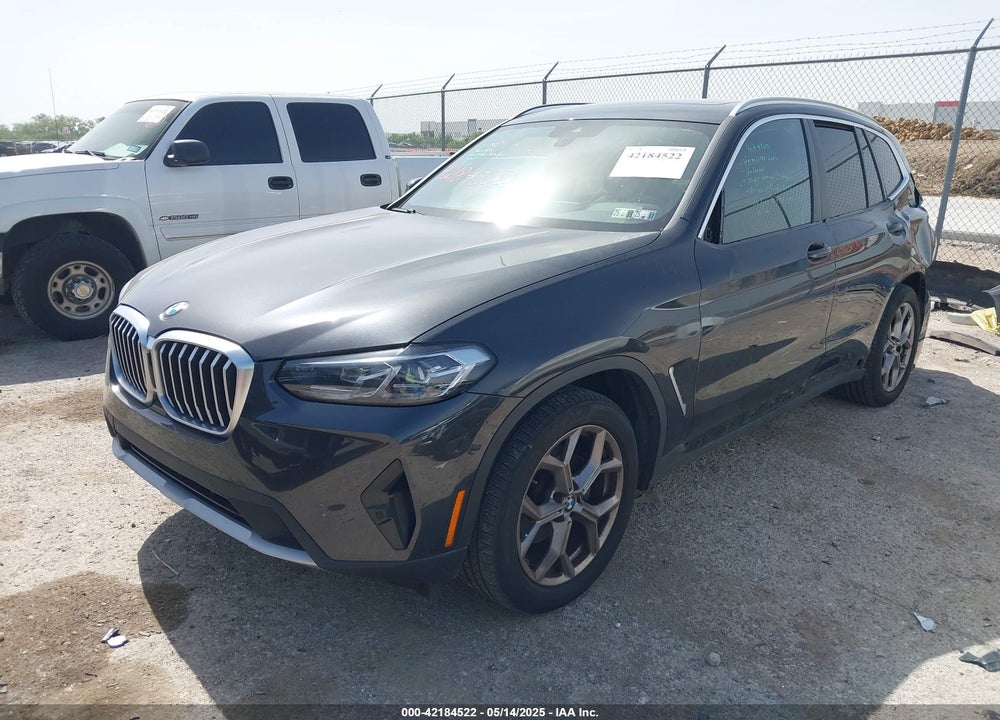 2022 BMW X3 XDRIVE30I VIN: WBX57DP09NN168196