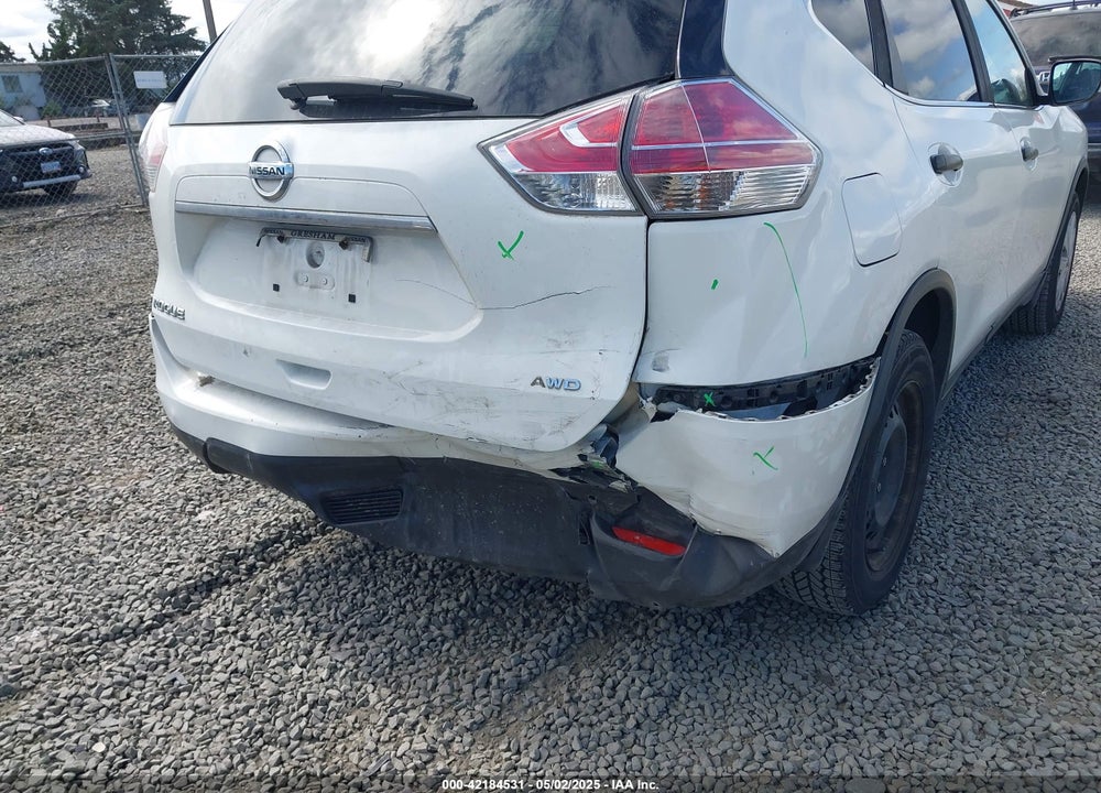 2016 NISSAN ROGUE S VIN: 5N1AT2MM5GC852434
