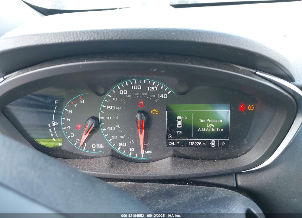 2017 CHEVROLET TRAX VIN: KL7CJNSB2HB257552