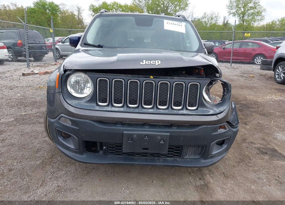 2016 JEEP RENEGADE VIN: ZACCJABT3GPD87283