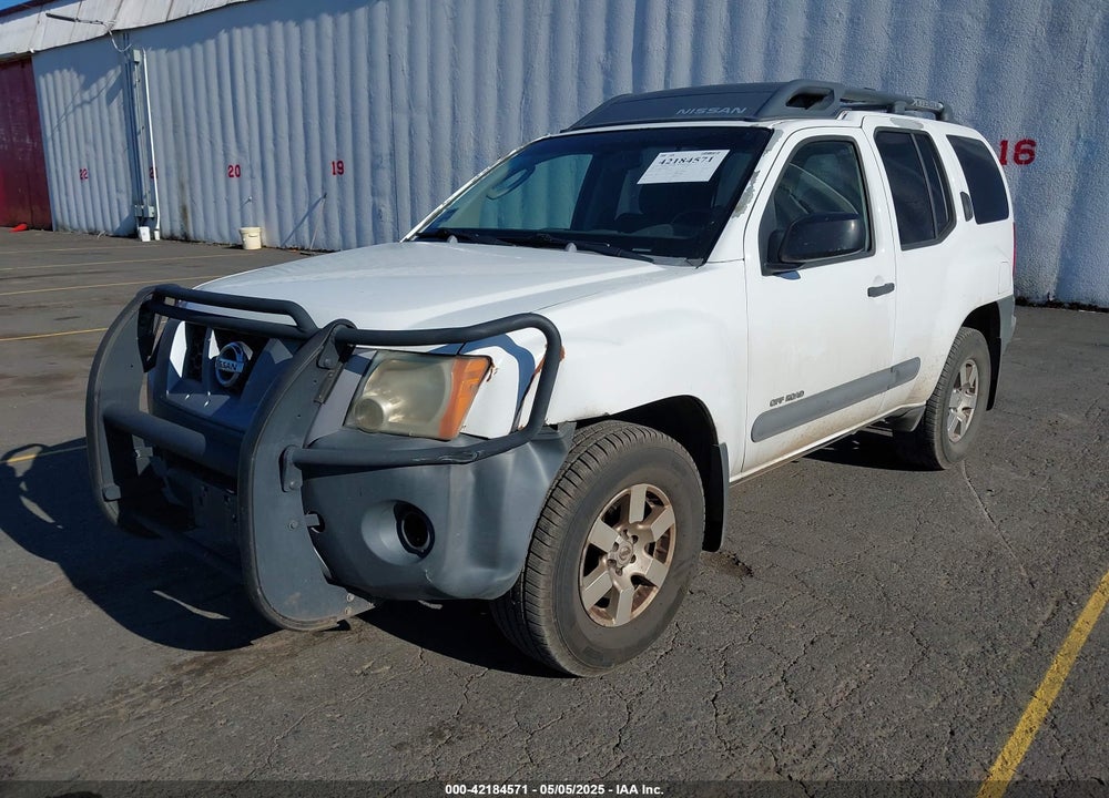 2005 NISSAN XTERRA OFF ROAD VIN: 5N1AN08WX5C656111