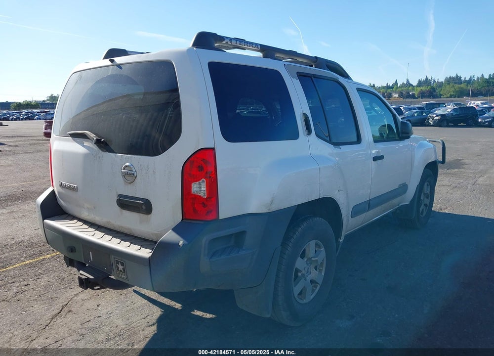 2005 NISSAN XTERRA OFF ROAD VIN: 5N1AN08WX5C656111
