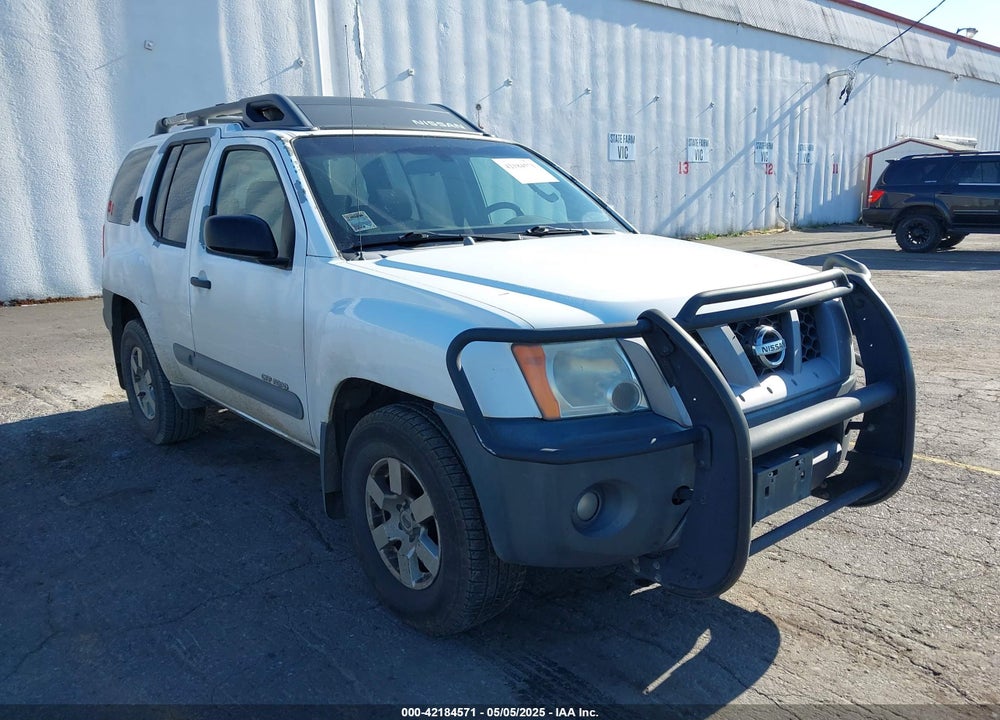 2005 NISSAN XTERRA OFF ROAD VIN: 5N1AN08WX5C656111