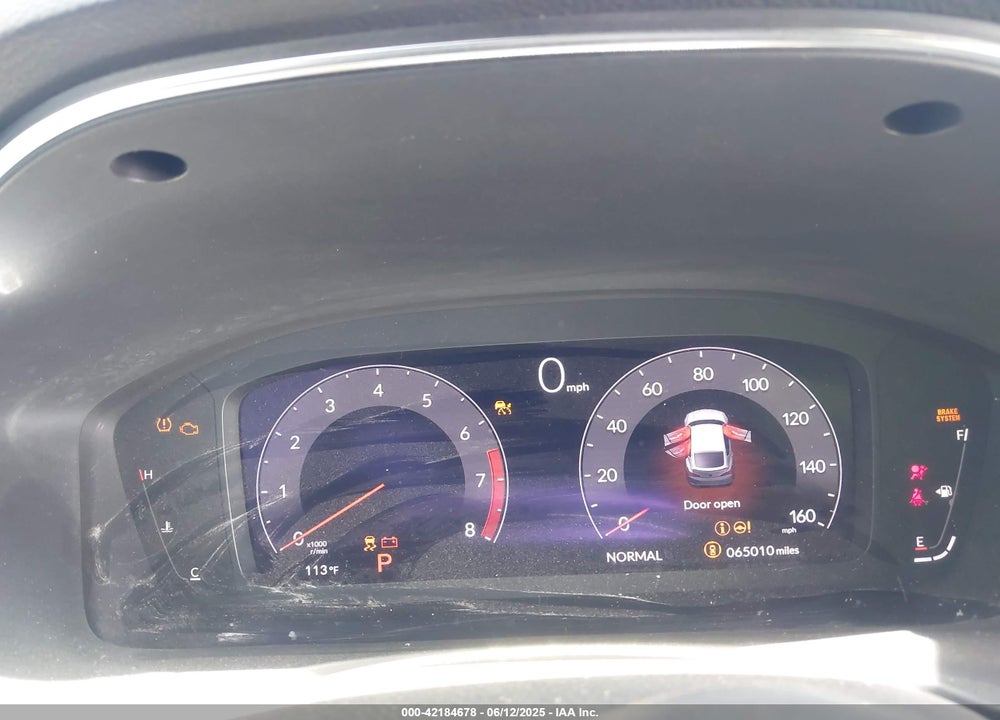 2023 ACURA INTEGRA VIN: 19UDE4H64PA005503