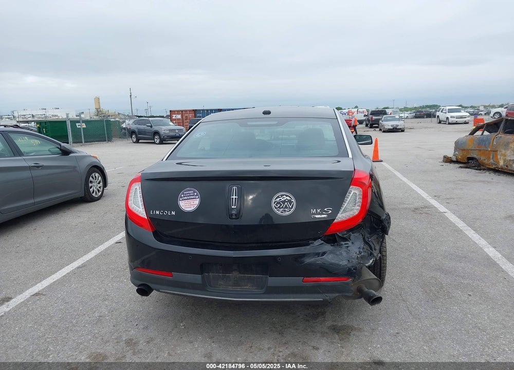 2014 LINCOLN MKS VIN: 1LNHL9FT1EG604554