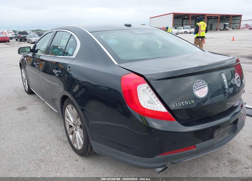 2014 LINCOLN MKS VIN: 1LNHL9FT1EG604554
