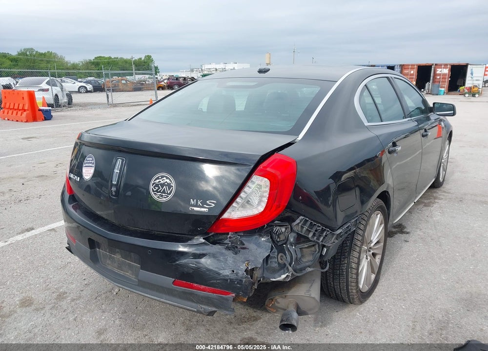 2014 LINCOLN MKS VIN: 1LNHL9FT1EG604554