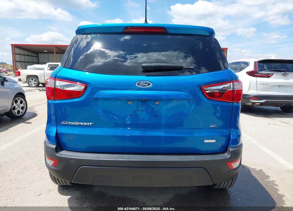 2019 FORD ECOSPORT VIN: MAJ3S2GE0KC269191