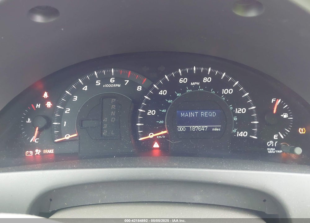 2008 TOYOTA CAMRY VIN: 4T1BE46K58U762069