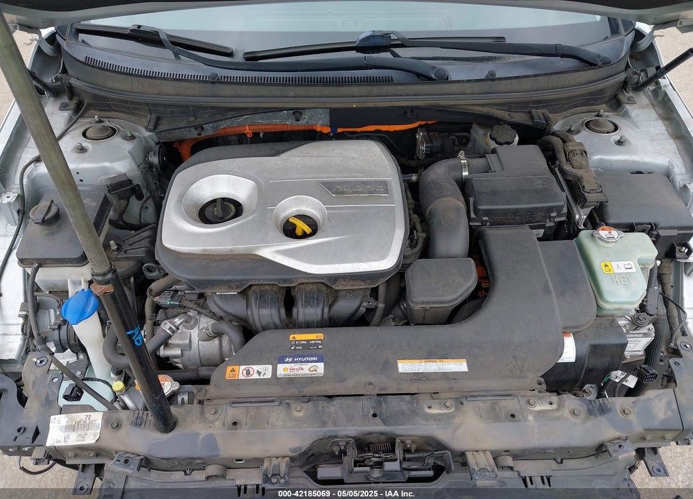 2016 HYUNDAI SONATA HYBRID SE VIN: KMHE24L18GA029712