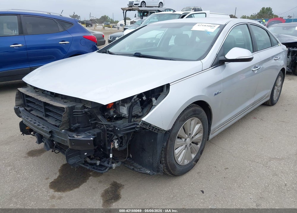 2016 HYUNDAI SONATA HYBRID SE VIN: KMHE24L18GA029712