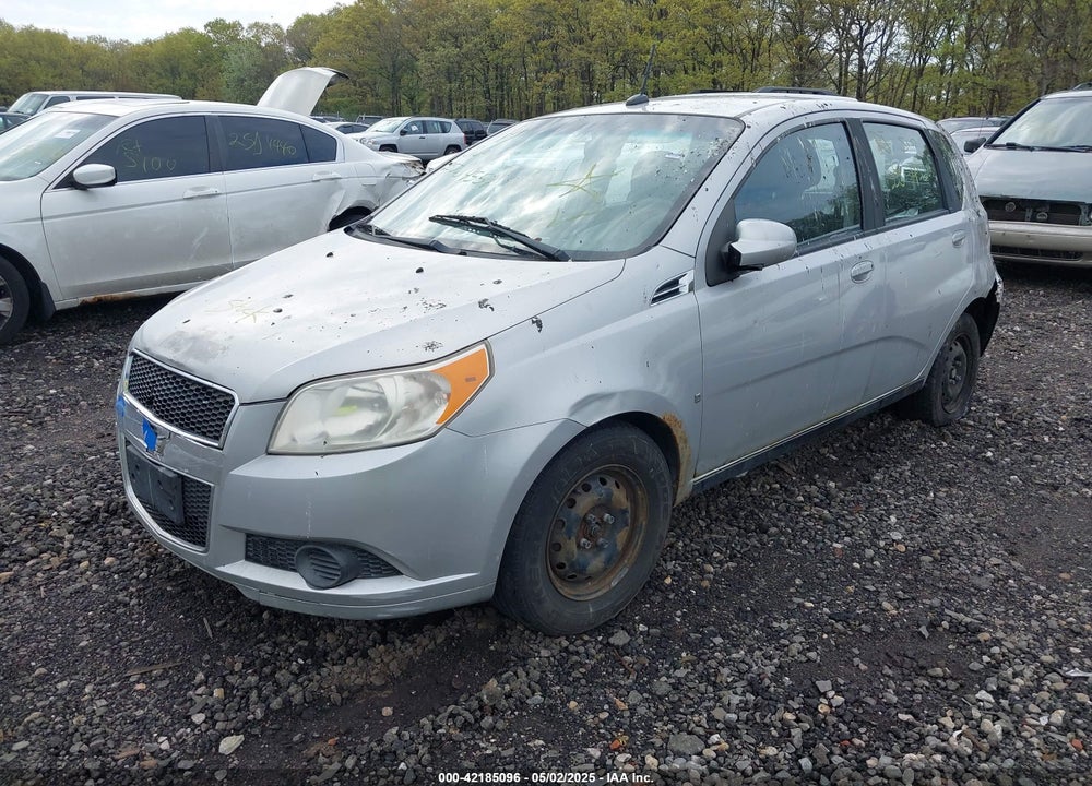 2009 CHEVROLET AVEO LT VIN: KL1TD66E99B322197