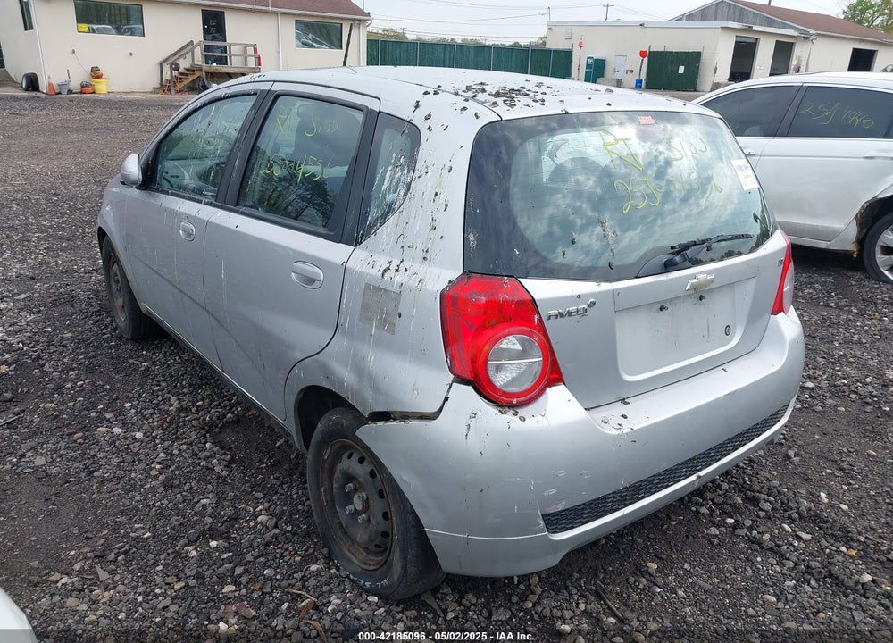 2009 CHEVROLET AVEO LT VIN: KL1TD66E99B322197