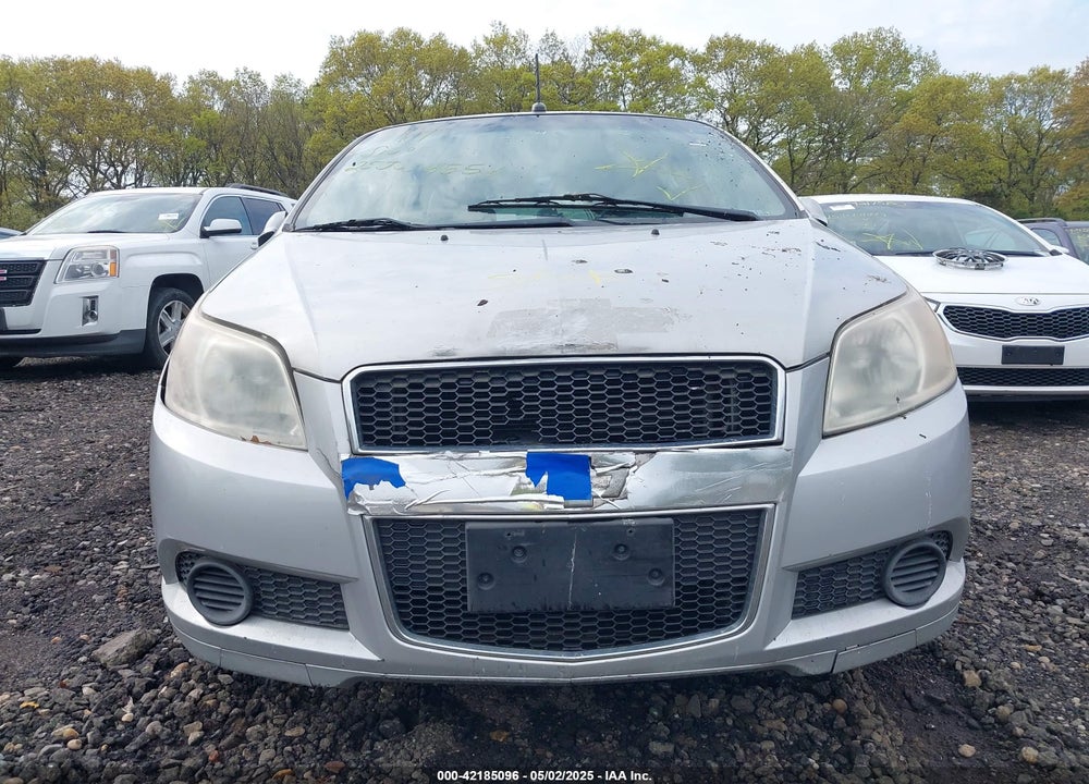 2009 CHEVROLET AVEO LT VIN: KL1TD66E99B322197