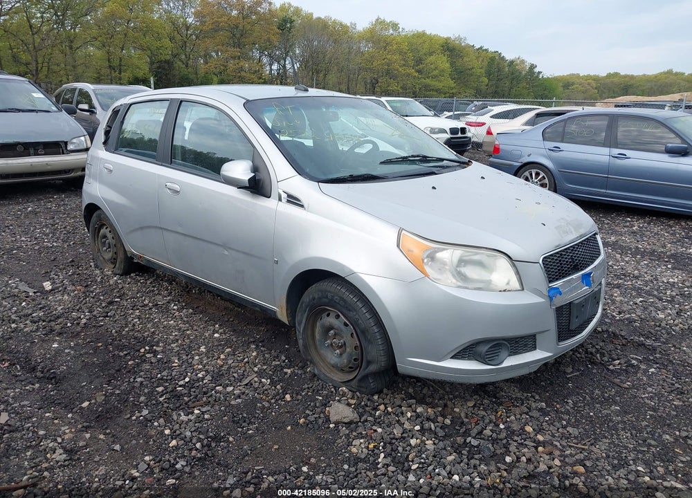 2009 CHEVROLET AVEO LT VIN: KL1TD66E99B322197