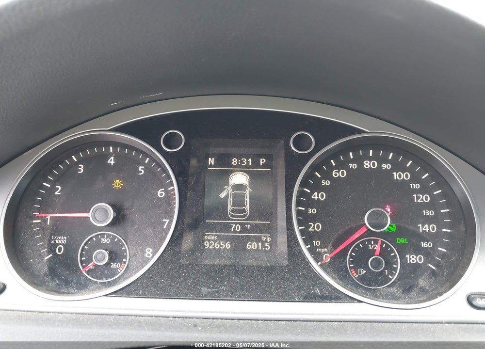 2012 VOLKSWAGEN CC VIN: WVWMN7AN4CE514222