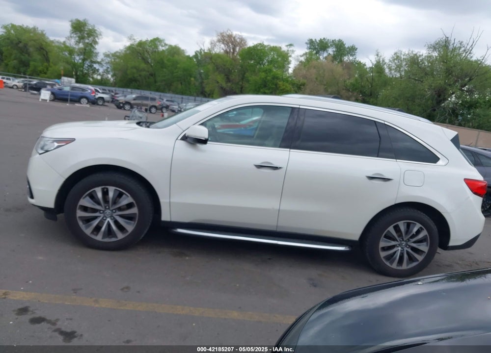 2014 ACURA MDX TECHNOLOGY PACKAGE VIN: 5FRYD4H41EB015622
