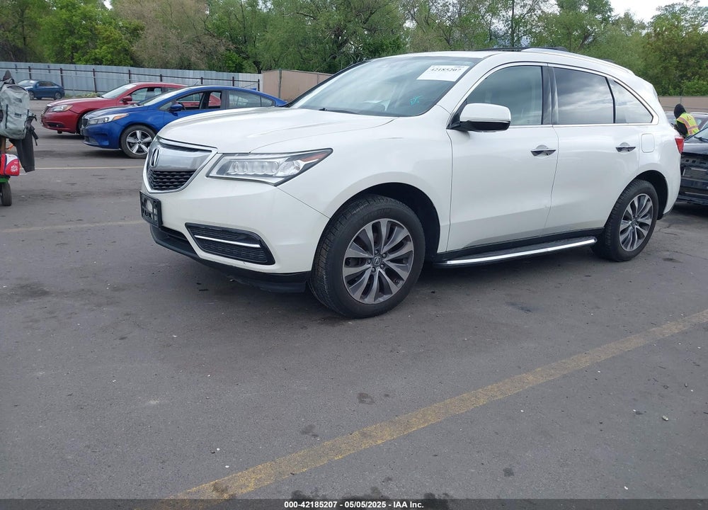 2014 ACURA MDX TECHNOLOGY PACKAGE VIN: 5FRYD4H41EB015622