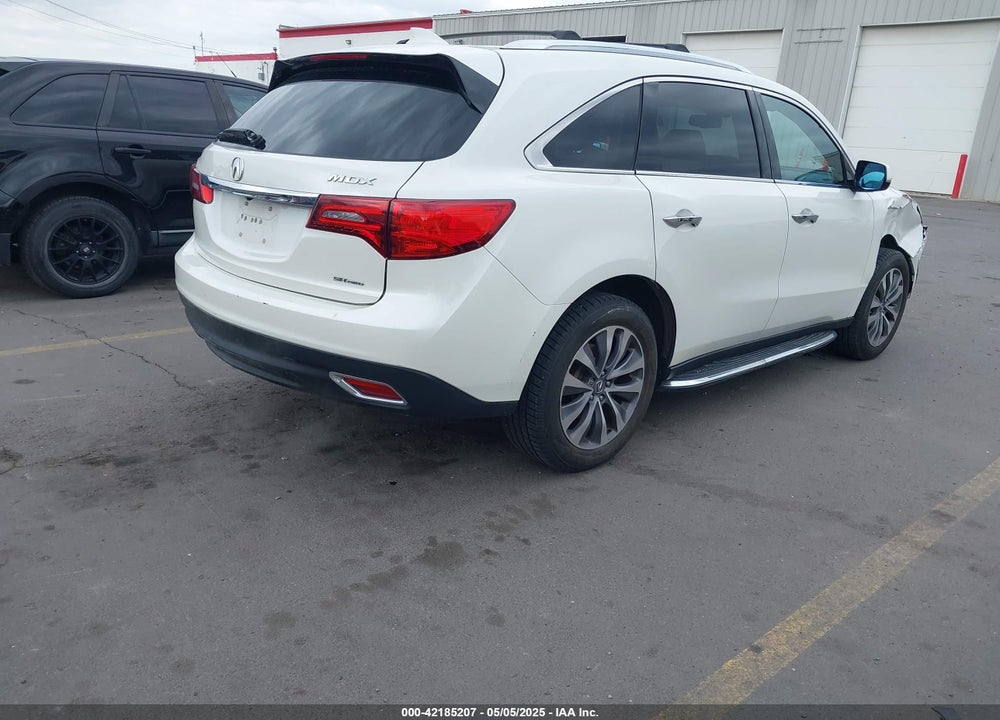 2014 ACURA MDX TECHNOLOGY PACKAGE VIN: 5FRYD4H41EB015622