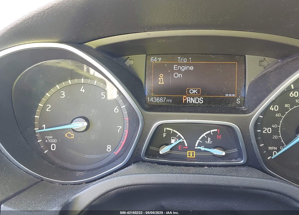 2018 FORD FOCUS VIN: 1FADP3FE1JL238012