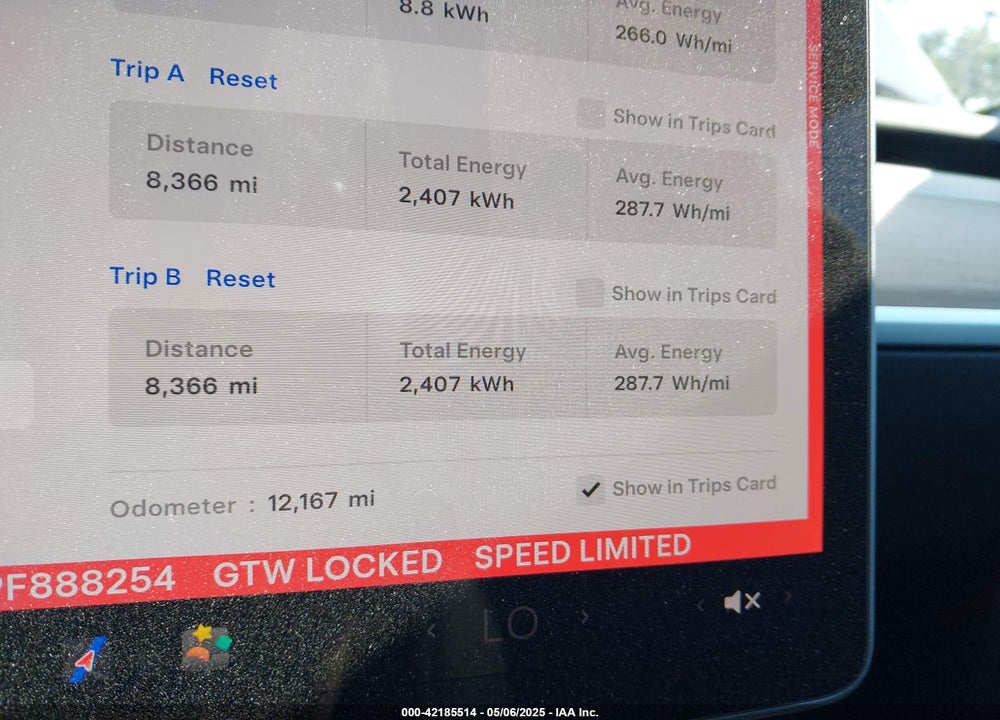 2023 TESLA MODEL Y VIN: 7SAYGAEE9PF888254