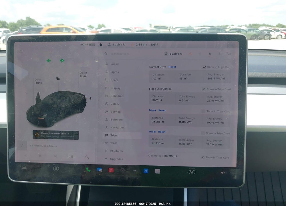 2020 TESLA MODEL 3 LONG RANGE DUAL MOTOR ALL-WHEEL DRIVE VIN: 5YJ3E1EB8LF791169