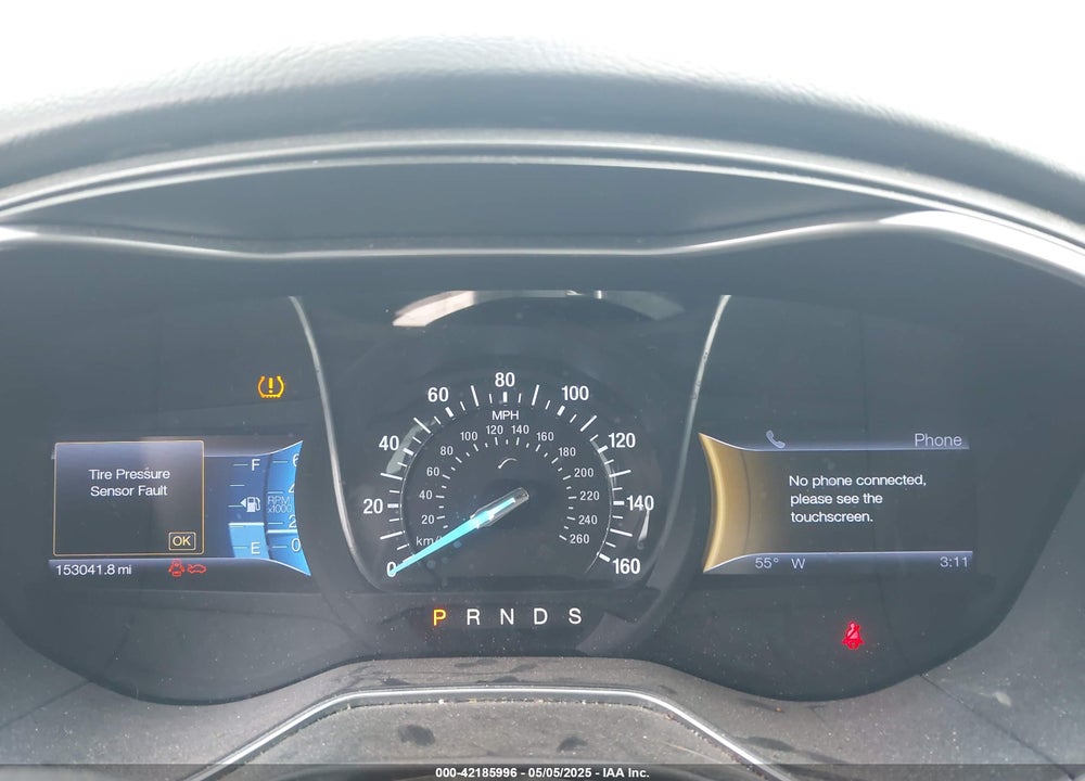 2013 FORD FUSION VIN: 3FA6P0K97DR161992