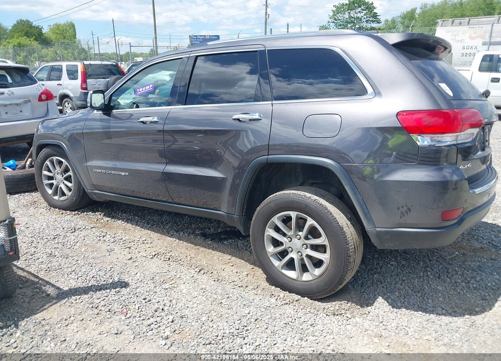 2016 JEEP GRAND CHEROKEE VIN: 1C4RJFBG6GC496397