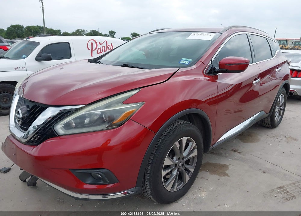 2018 NISSAN MURANO VIN: 5N1AZ2MG3JN156322