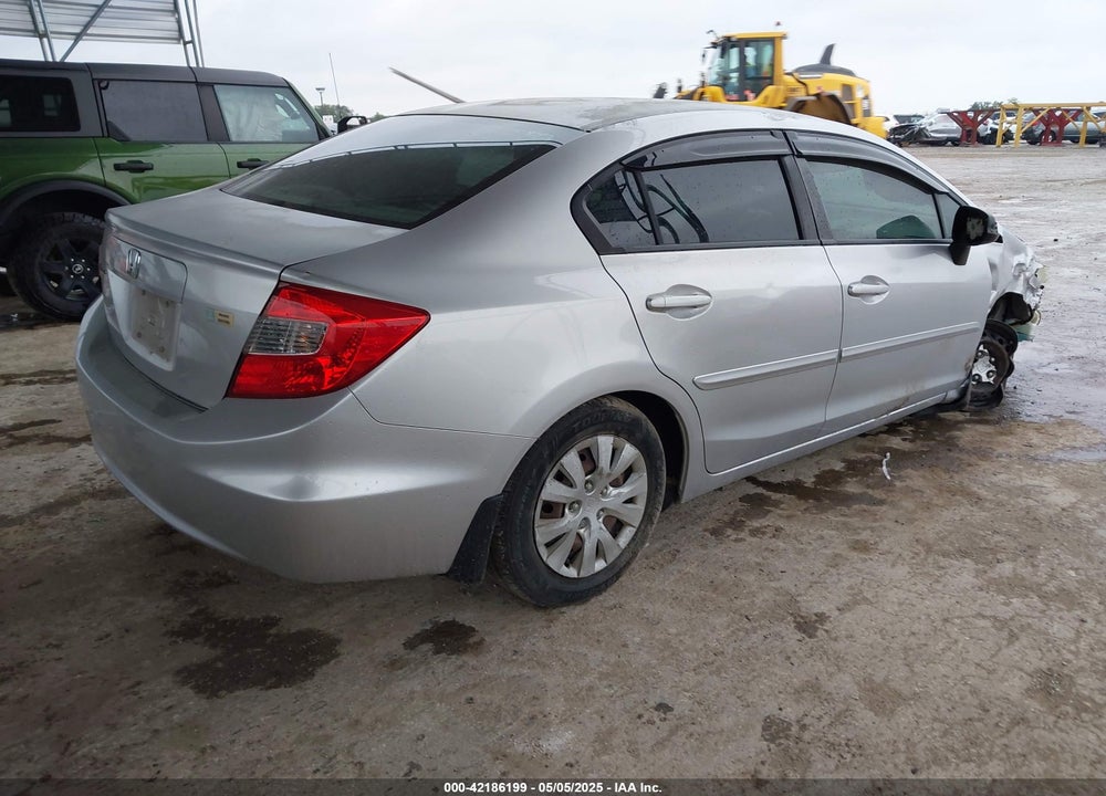 2012 HONDA CIVIC LX VIN: 2HGFB2F50CH321055