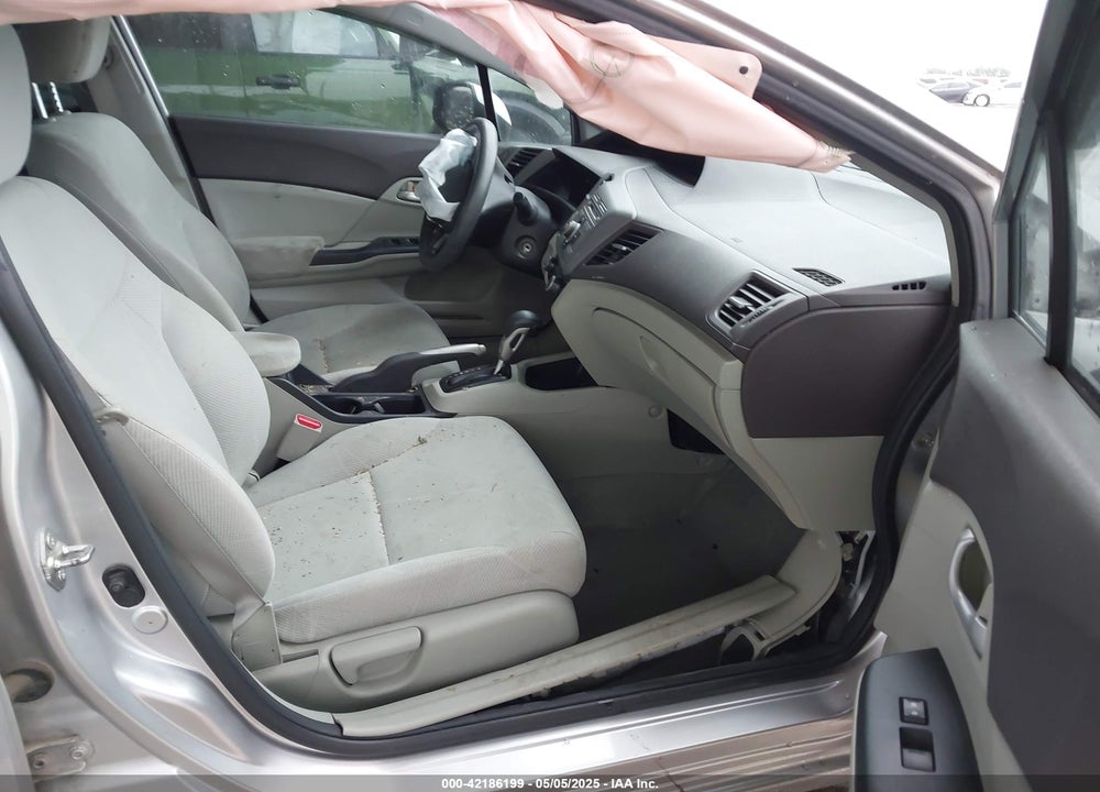 2012 HONDA CIVIC LX VIN: 2HGFB2F50CH321055