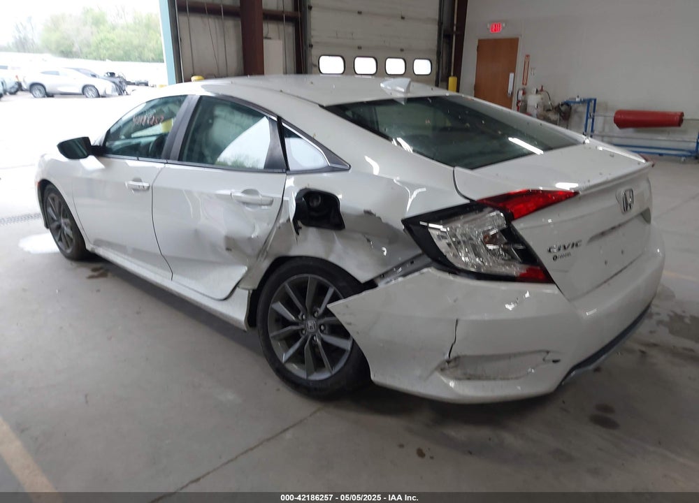 2021 HONDA CIVIC EX-L VIN: 19XFC1F7XME202207