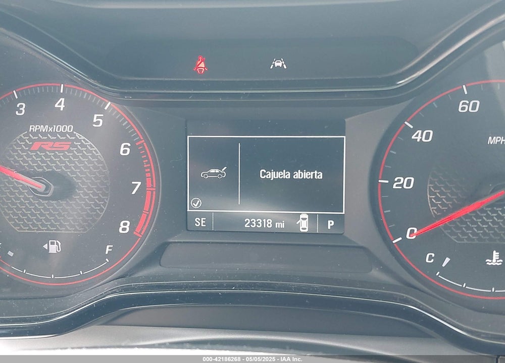 2024 CHEVROLET TRAX FWD 1RS VIN: KL77LGE29RC198062