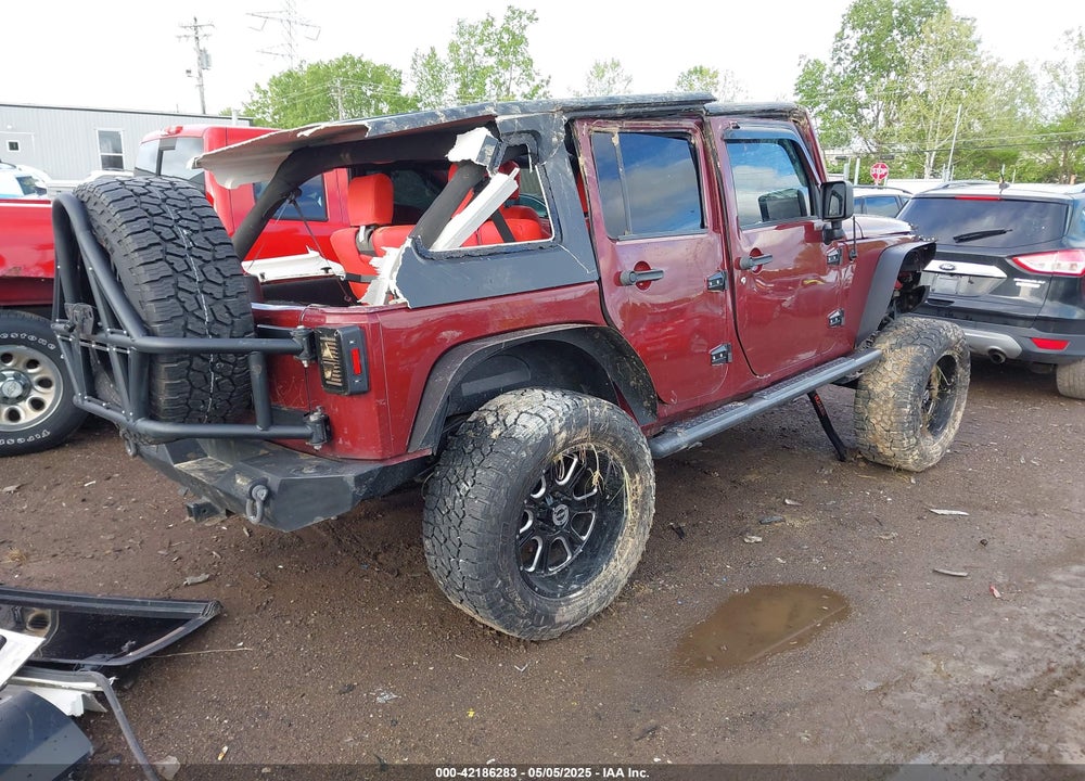 2009 JEEP WRANGLER UNLIMITED X VIN: 1J4GA39139L726711