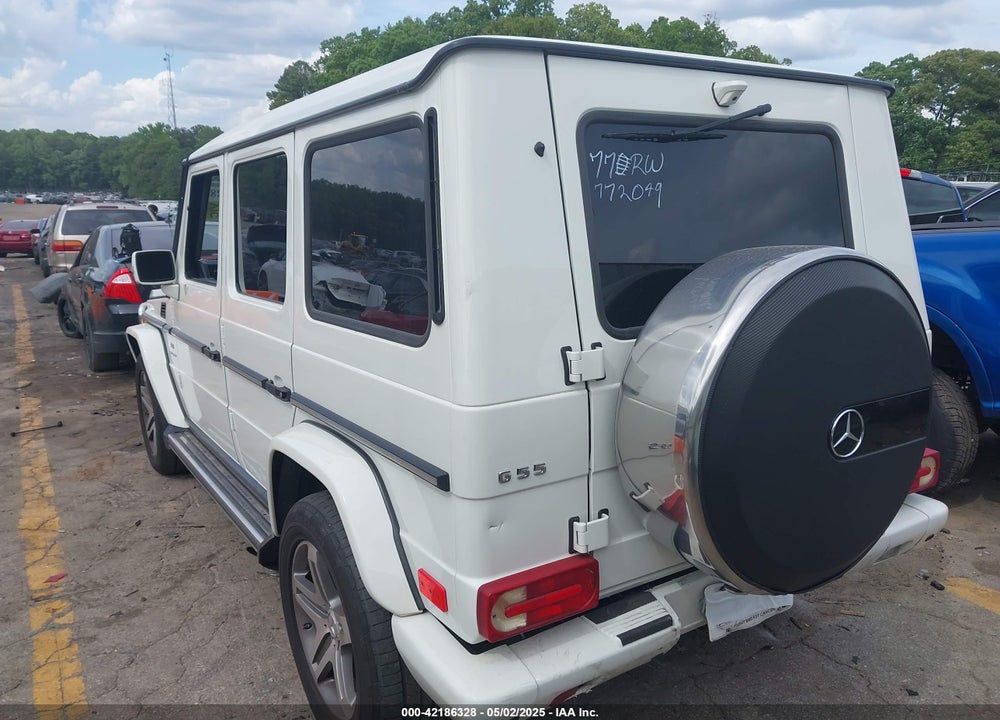 2011 MERCEDES-BENZ G 55 AMG VIN: WDCYC7BF8BX191451