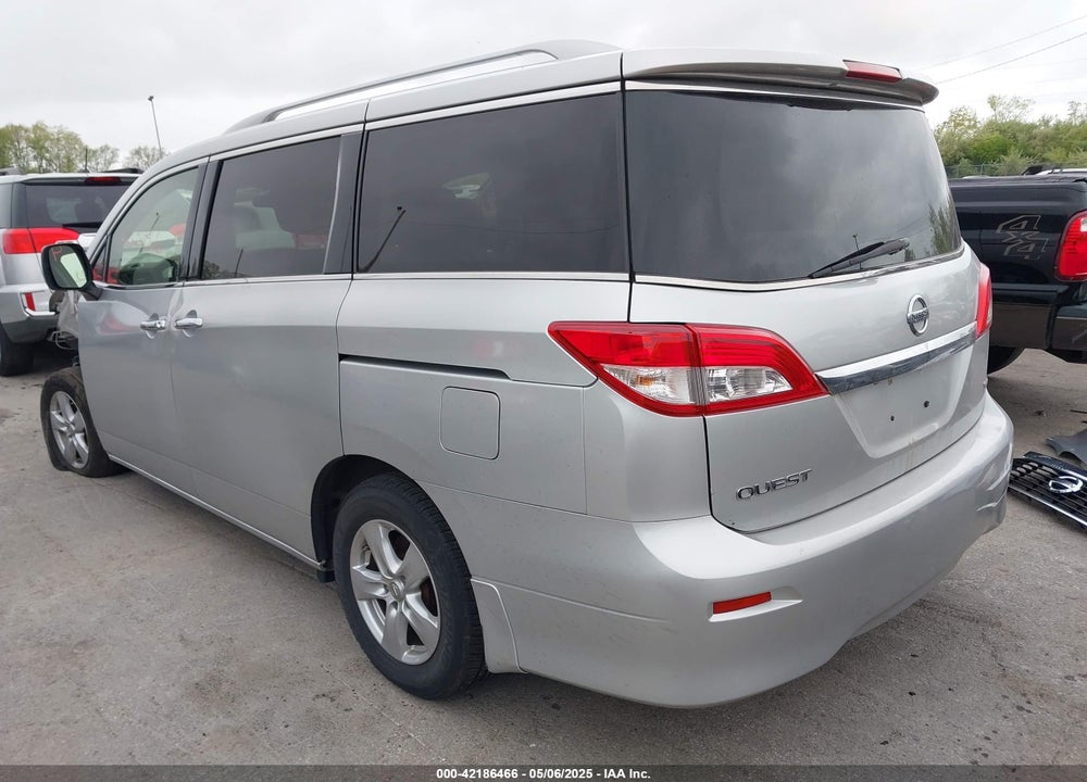 2014 NISSAN QUEST SV VIN: JN8AE2KP3E9104484