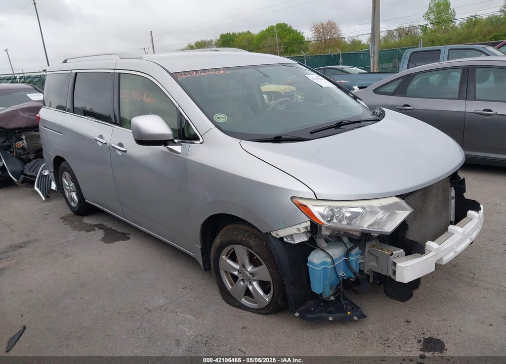 2014 NISSAN QUEST SV VIN: JN8AE2KP3E9104484