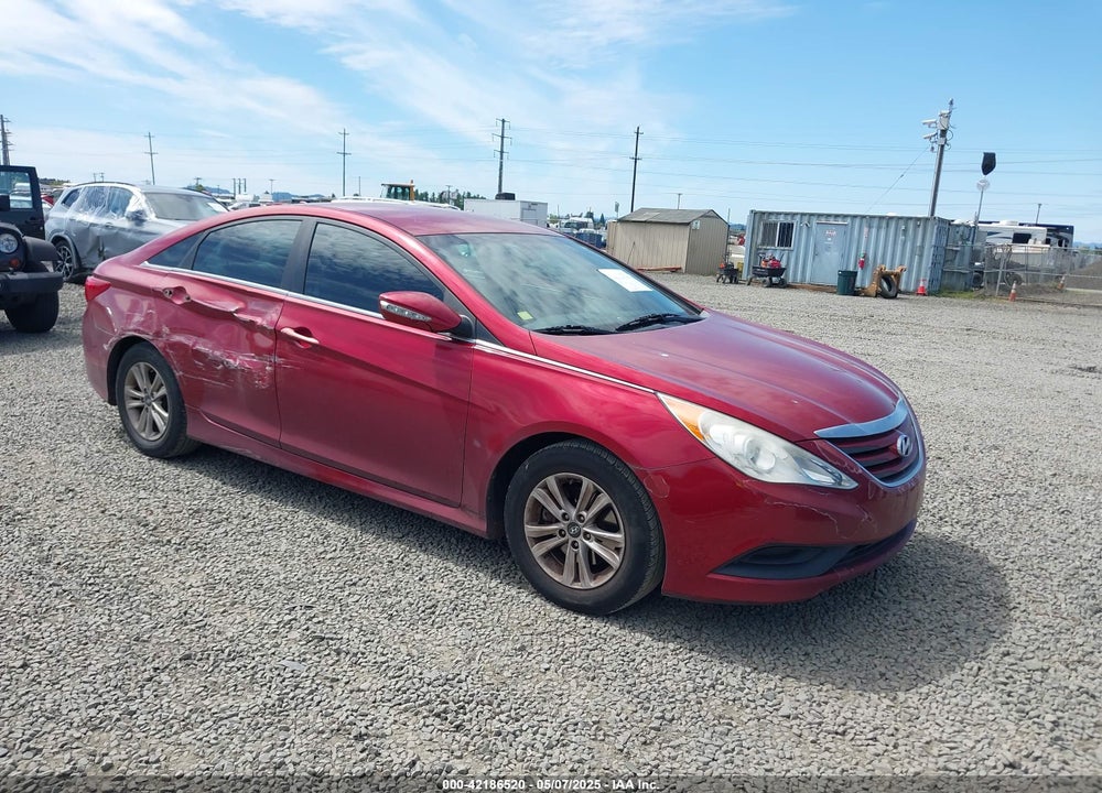 2014 HYUNDAI SONATA GLS VIN: 5NPEB4AC3EH876541