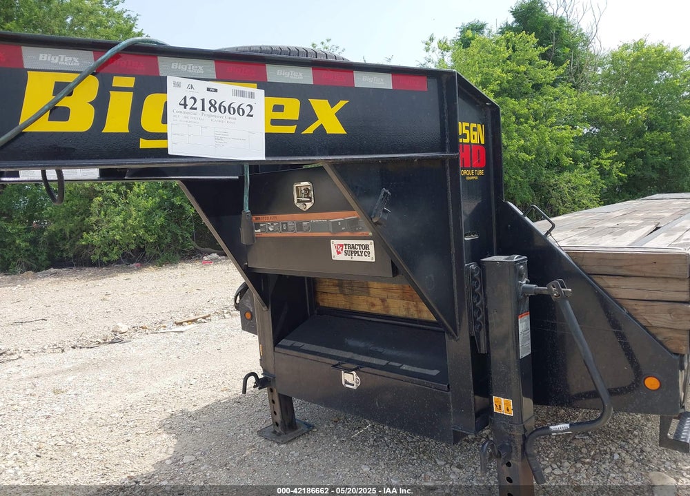 2023 BIG TEX TRAILER CO INC TRAILER VIN: 16V3F4822P6258332