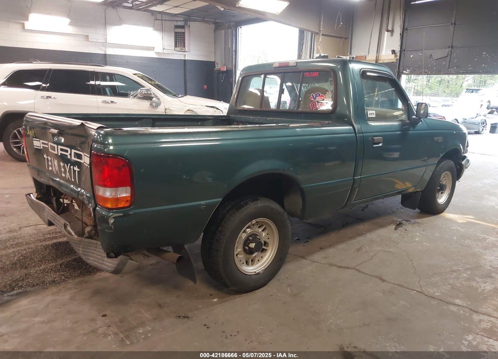 1997 FORD RANGER SPLASH/XL/XLT VIN: 1FTCR10A4VTA84332