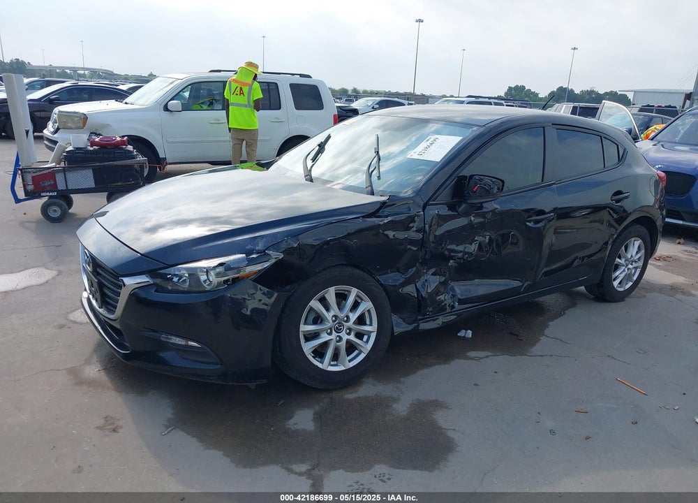 2017 MAZDA 3 SPORT VIN: 3MZBN1K75HM106217